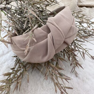 Harde haarband knoop diverse kleuren