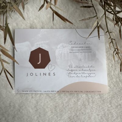 Jolines cadeau bon