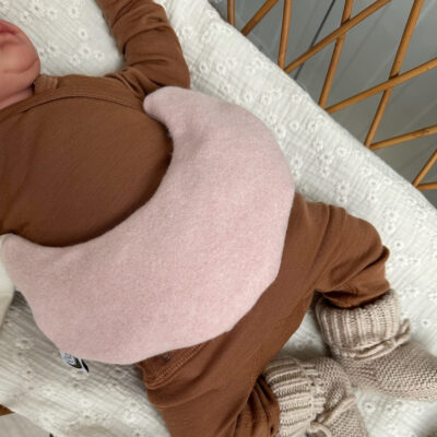 Warmte maantje fleece pink