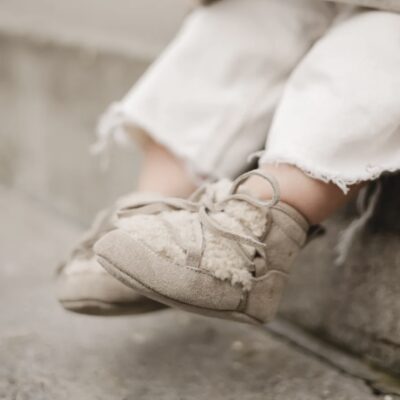 Cozy winterboots sand