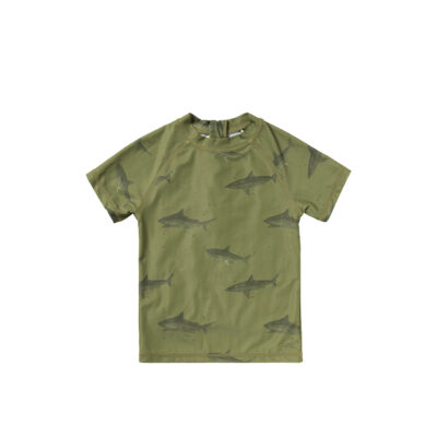 Salted stories swim tee shark