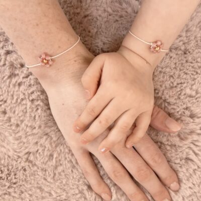 Verstelbare moeder dochter armbandjes verkrijgbaar in meerdere kleuren