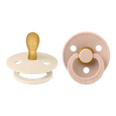 bibs 2 pack symmetrical ivory blush
