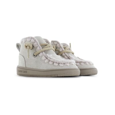 Beige veterschoen shoesme BN26W030-B